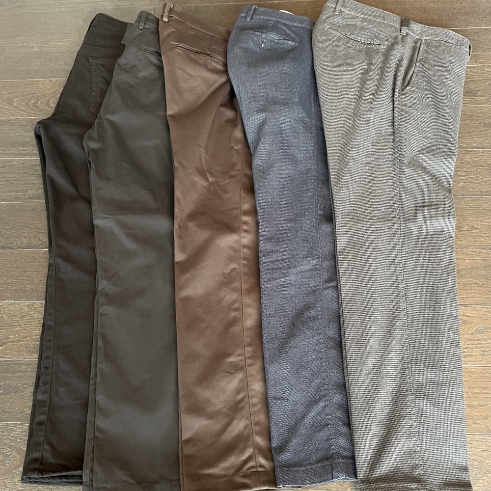 Capsule Pants Wardrobe